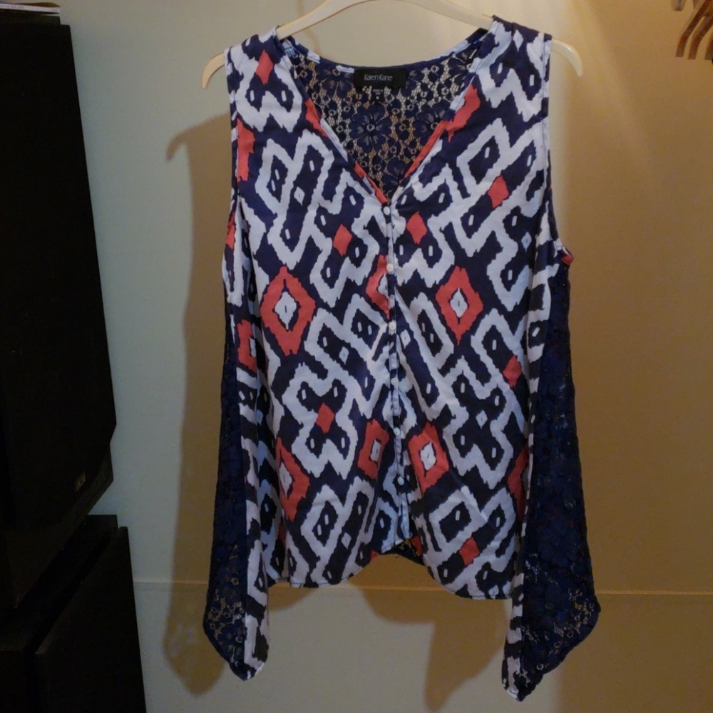 Karen Kane M Flowy Tank